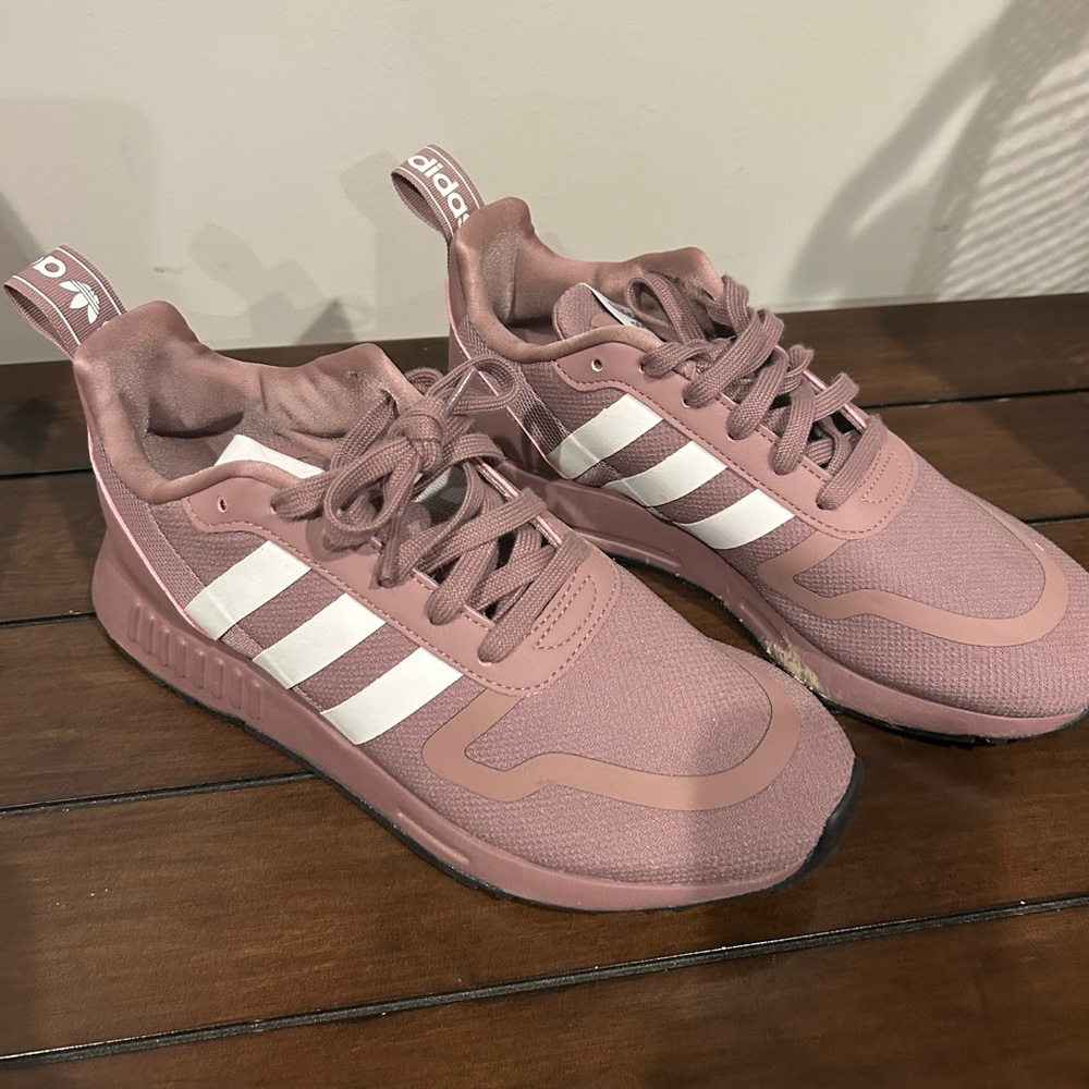 Adidas Women's Mauve Sneakers - Picture 5 of 7